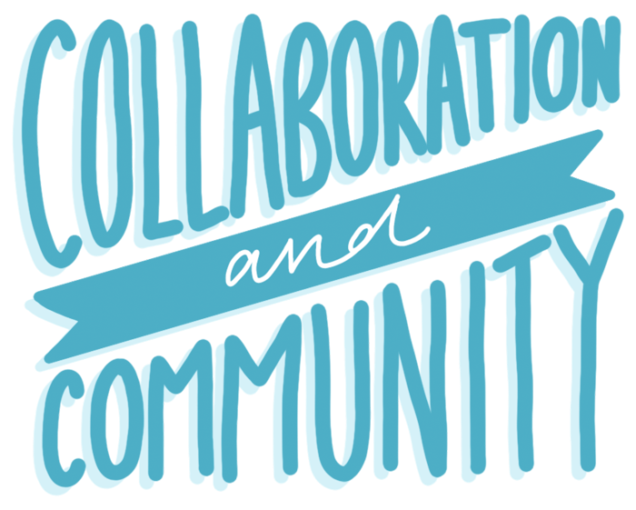 Arch value graphic: Collaboration and Community