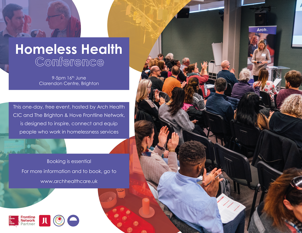 Homeless Health conference flyer 2022